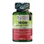 كبسولات الحديد Nature's Supreme بتركيز 17 ملجم - 120 كبسولة