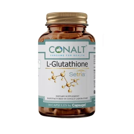 كونالت® إل-جلوتاثيون – 30 كبسولة | دعم متكامل لمضادات الأكسدة وصحة الكبد