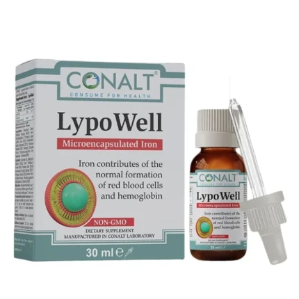 كونالت® لايبو ويل | قطرات الحديد والفوليك أسيد بتقنية الليبوزوم – دعم الدم والطاقة والمناعة