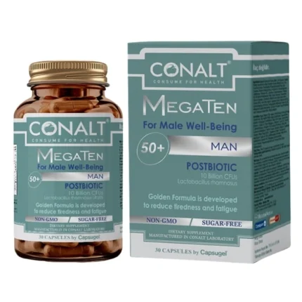كونالت® ميغاتين 50+ مان – دعم شامل لصحة الرجال فوق سن الخمسين