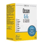 أوشن فيتامين D3 + K2 قطرات
