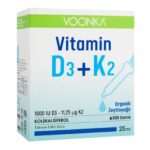 فونكا فيتامين د3 + ك2 – 25 مل قطرات
