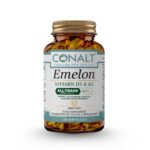 كونالت فيتامين D3 و K2 (Emelon إميلون) 120 كبسولة مع زيت MCT